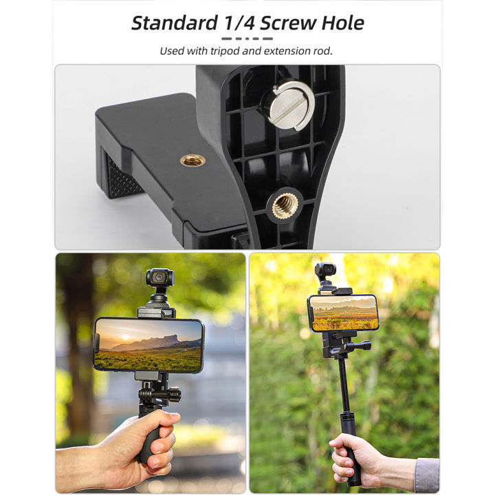 Tookss%20Mobile%20Phone%20Mount%20ABS%20Action%20Camera%20Front%20Extension%20Mount%20Adapter%20Part%20Compatible%C2%A0for%20OSMO%20Pocket%203%20Camera%20-%20Image%203
