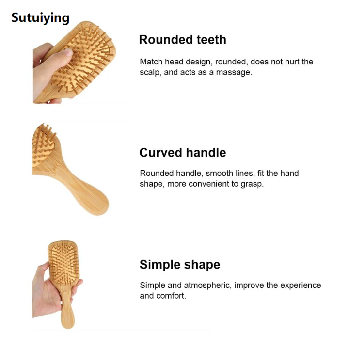 Sutuiying%20Detangling%20Hairbrush%20Bamboo%20Bristles%20Detangling%20Hairbrush%20Natural%20Luxury%20Wooden%20Bamboo%20Hair%20Brush%20for%20Long%20Curly%20Thin%20Short%20Dry%20Hair%20-%20Image%205
