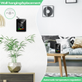 5 In1 CO2 Meter Digital Temperature Humidity Tester Carbon Dioxide Detector Air Quality Monitor TVOC HCHO Analyzer-B. 