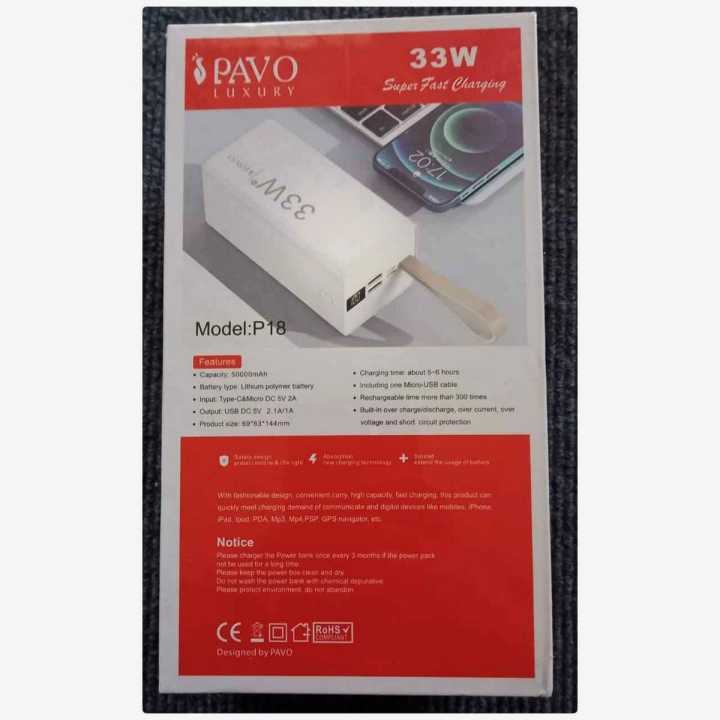 Pavo Luxury Protable Power Bank Also Know As King Of Power Bank