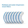 20PCS Pet Water Fountain Replacement Filter for WF050/WF060 Activated Carbon Filter for Pet Auto Drinking Feeder Pet. 