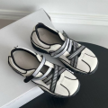 Pebbles Nepal Korean Style 2D Comic Outline Mary Jane Sneakers – Graphic Pop Art Flat Shoes for Women. 