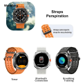 Wenefang 2025 For Samsung Galaxy Watch 7 Ultra GPS NFC Smart Watch Men Outdoor 2025 Sport Man AMOLED BT Call IP68 Galaxy 6 Upgraded Smartwatch. 