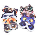 Eye Mask Female Eye Mask Soft Eye Mask Cute Trend [Hottest] Cat Dog Sleep Eye Mask Natural Sleep Eye Mask Men's Sleep Eye Mask. 