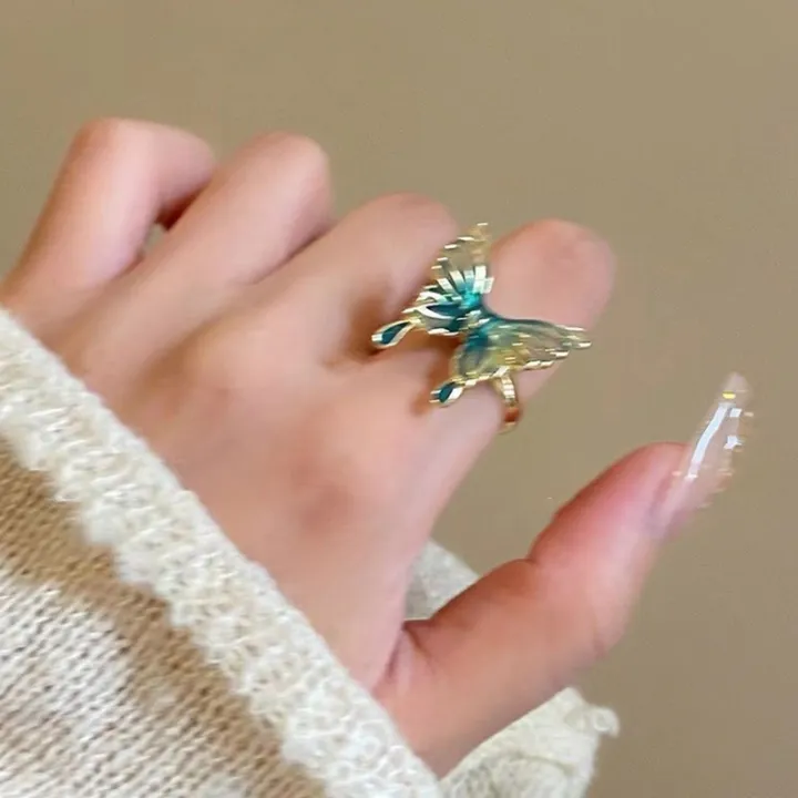 Chinese%20Style%20Vintage%20Temperament%20Green%20Butterfly%20Opening%20Adjustable%20Bracelet%20Podazz%20-%20Image%203