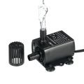Ultra quiet 10W brushless water pump with flow regulation. 