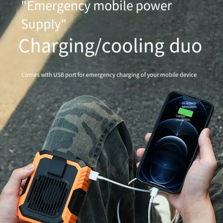 Durable%204000mAh%20Waist%20Mounted%20Fan%20Power%20Bank%20Flashlight%20Waist%20Clip%20on%20Fan%20Rechargeable%20Portable%20Mini%20Electric%20Fans%20Construction%20Site%20-%20Image%203