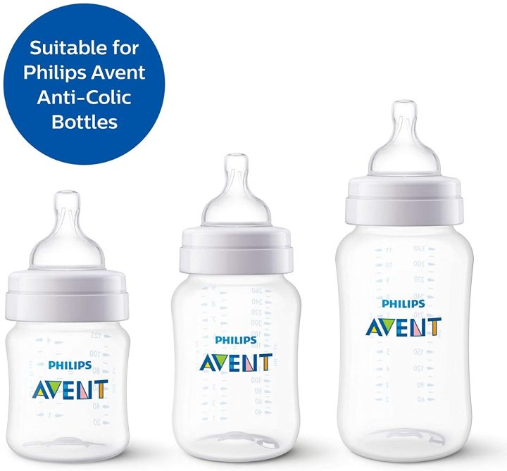 Philips%20Avent%20SCF633/27%20Anti-colic%20teat/nipple%20(3month+)%20-%20Image%204