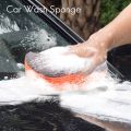 JAERBEE 2X New Car Wash Sponge Thick Absorbent Sponge Car Window Motorcycle Household Cleaning. 