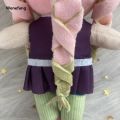 Wenefang 20cm Anime Demon Slayer Kanroji Mitsuri Plush Doll Toy Kimetsu 2025 no Yaiba Cosplay Cute Soft Stuffed Pillow Birthday Gift. 