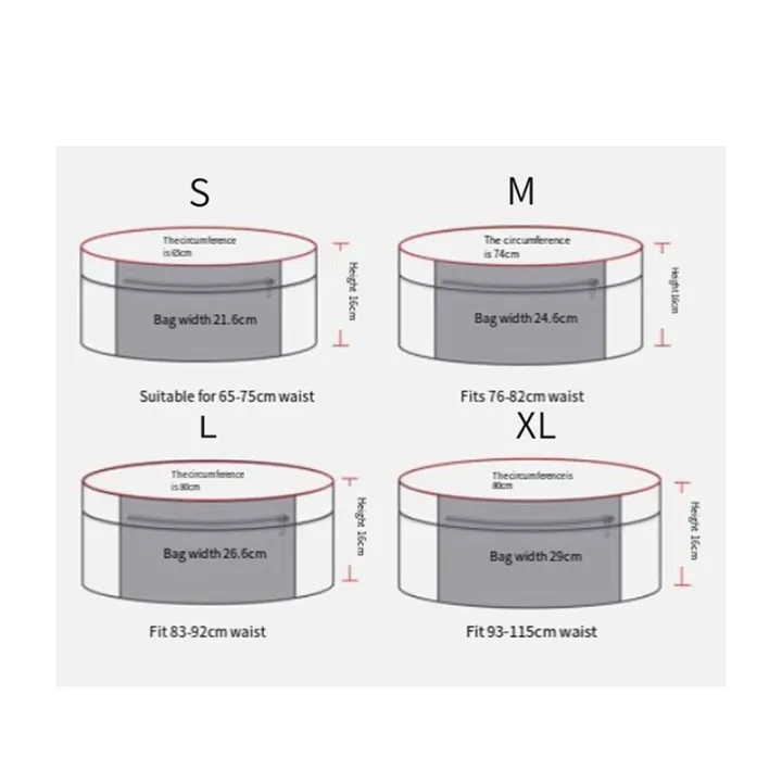 Unisex%20Running%20Belt%20Fashion%20Waist%20Packs%20Fanny%20Pack%20for%20Women%20Fits%20All%20Size%20Phone,%20Passport,%20and%20More%20-%20Image%202