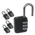 Waterproof Combination padlock Easy-to-use Portable Resettable Coded lock 3-digit School locker for Outdoor activities Travel luggage Sports facilities Employee lockers Home security. 