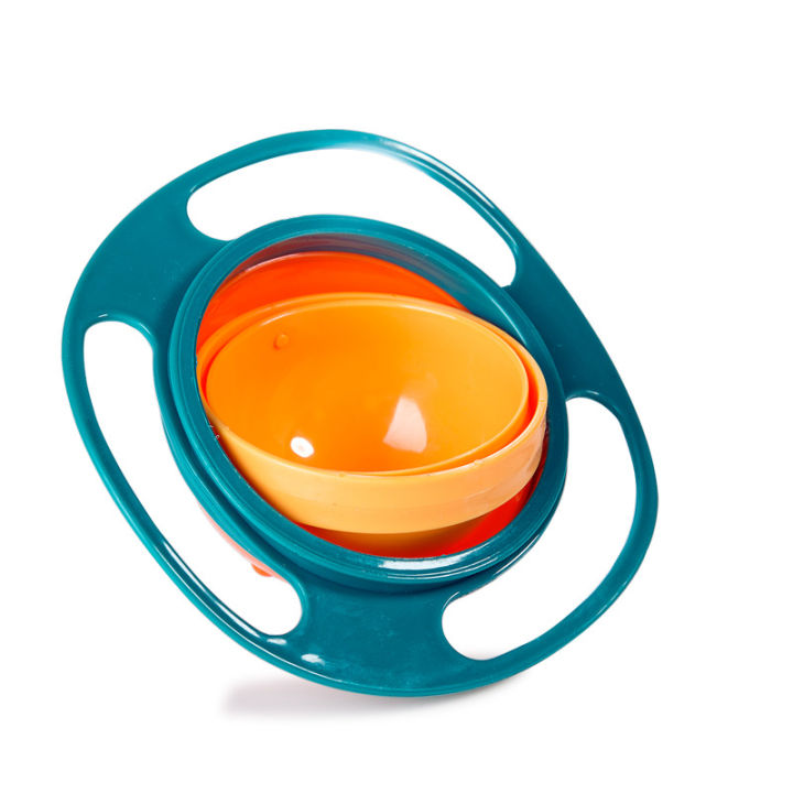Vylon%20Magic%20Gyro%20Bowl%20360%20Degree%20Rotate%20Spill-Proof%20Bowls%20with%20Lid%20Plastic%20Creative%20Dishes%20Practice%20Feeding%20Bowls%20For%20Toddler%20Baby%20Kid%20-%20Image%207