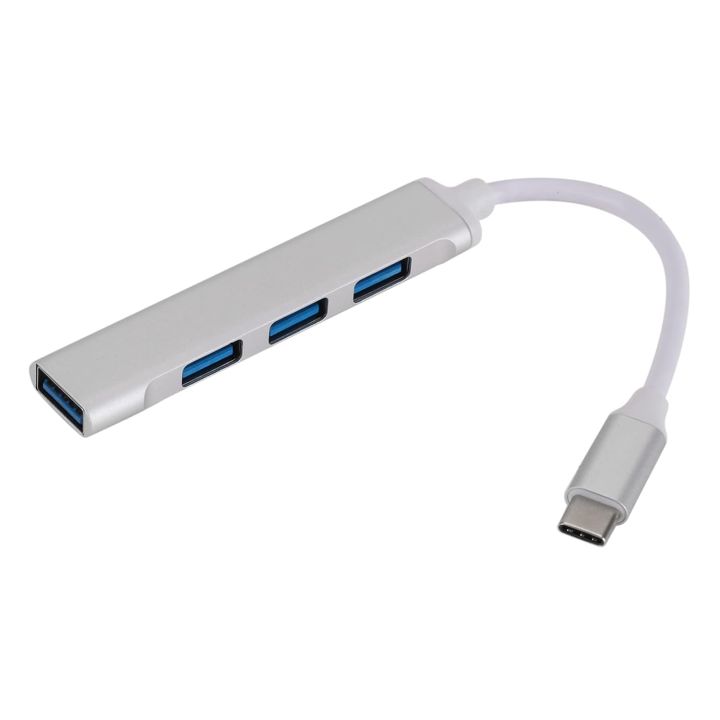 Type C USB Hub 4-Port USB 3.0 Data Hub Adapter Portable USB 3.0 Hub Extension Cable Splitter 4 Ports