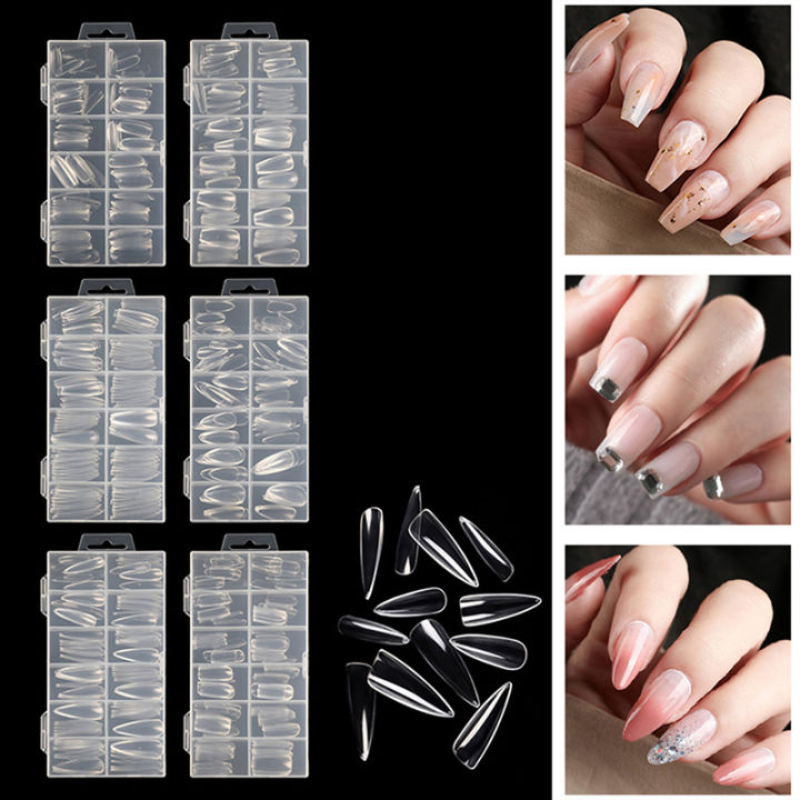 120Pcs%20Poly%20Nail%20Gel%20Nail%20Dual%20Forms%20Finger%20Extension%20UV%20Builder%20Nail%20Tips%20Tools%20-%20Image%202