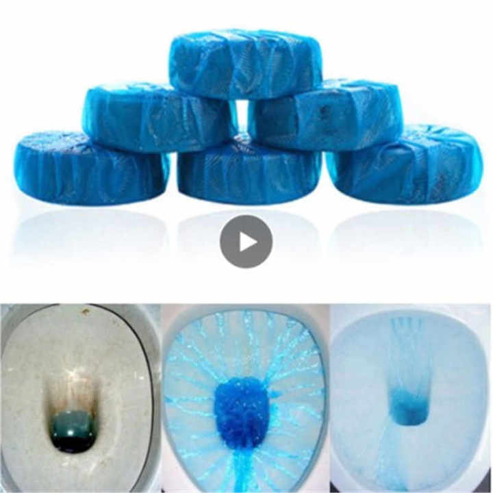 Toilet Cleaner Ball Powerful Automatic Flush Toilet Bowl Deodorizer For Bathroom Cleaning(5 pcs)