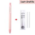 Automatic Press Erasers Set Pushable Art Eraser Kawaii Correction Tools Korean Stationery School Office Supplies. 