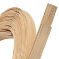 7pcs Natural Bamboo 0.6 Inch Wide Strips Coil Flat Reed Basket Rattan Flat Cane Reed Strips Flat Cane Reed Bamboo Rattan Cane Strips DIY Crafts. 