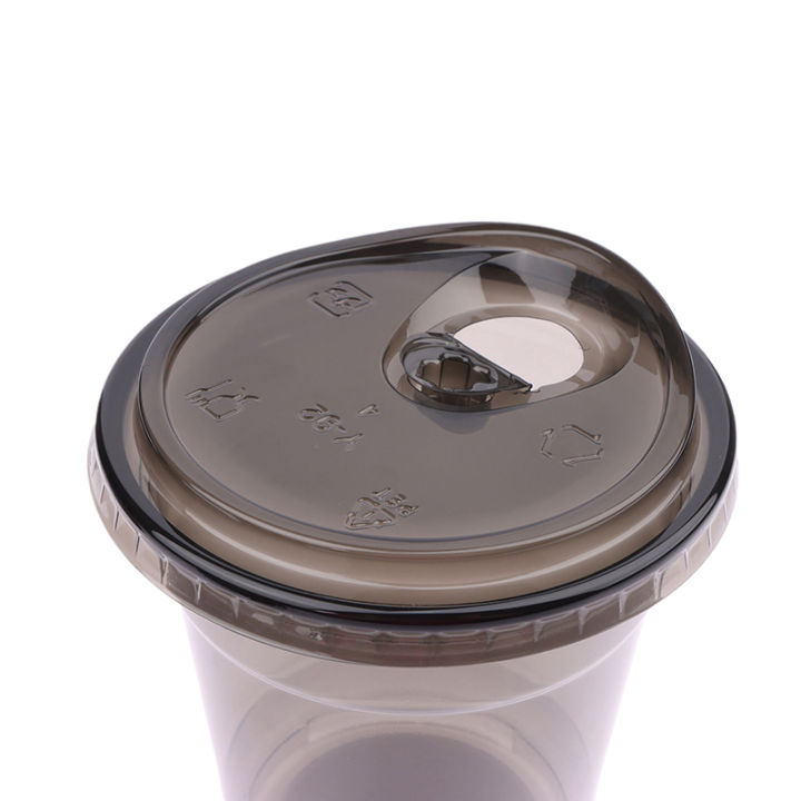 10Pcs%20Disposable%20Cold%20Drink%20Cup%20Black%20With%20Lid%20330ML%20PET%20U-Shaped%20Cup%20Latte%20Iced%20Coffee%20Milk-Tea%20Pack%20Takeaway%20Cup%2092%20Caliber%20Kengding%20-%20Image%208