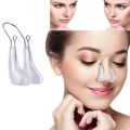 Nose Shaper Lifter Clip, Professional Silicone Beauty Up Lifting Soft Safety Pain-Free Corrector, Bridge Straightener Shrinker Easy to Clean. 