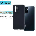 Vivo V23E V23E 5G Back Cover - Slim and Soft Liquid Silicone Protective Case. 