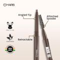 MARS OH Brow Eyebrow Pencil | Micro Precision Retractable with a Spoolie | Highly Pigmented | Smudge Proof & Water Resistance | Long-Lasting | Lightweight Eyebrow Pencil (0.1 gm). 
