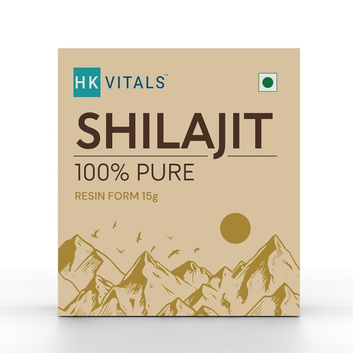 HK Vitals Pure Himalayan Shilajit Resin 15 g