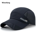Wenefang Lightweight Quick-Dry Baseball Cap for Men - Sporty Mesh Design 2025 New ForCool Comfort - Perfect Spring/Summer Outdoor Hat. 