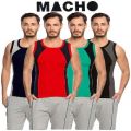 SPORTO Men's Vest- Comfort Fit Innerwear PACK OF 2 PCS. 