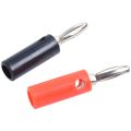 4mm 10pcs Banana Plugs and 10pcs Banana Sockets (Black and Red) Jack Connectors. 