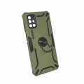 SAMSUNG  M51 Green Cover Military Grade Protection Built-in Kickstand Car Holder Mobile Phone Case. 