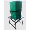 Plastic Compost Bin For Composting Organic Waste With Lid. 