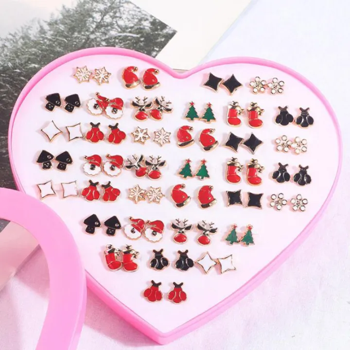 %E3%80%90Special%20offer%E3%80%91Hypoallergenic%20Cartoon%20Earrings%20Christmas%20Stud%20Earrings%20Women's%20Cute%20Christmas%20Tree%20Snowflake%20Jewelry%20All-match%20Simple%20Women%20-%20Image%205