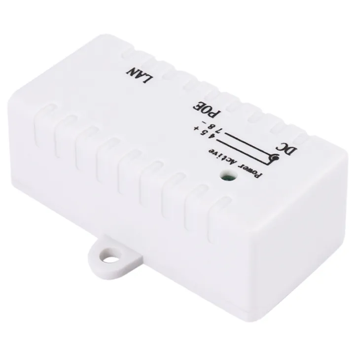 Poe%20Poe%20Injector%20Rj45%20Dc%205.5Mm%20x%202.1Mm%20Adapter%20Connector(White)%20-%20Image%206