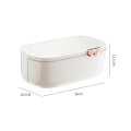 Hanging Storage Box Punch-Free Storage Rack Drainage Storage Basket for Fruits and Vegetables Yellow. 