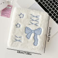 A6 Binder Photo Album Cute Ballet Style Bowknot Plush Photocard Holder Kpop Idol Collect Book Album Notebook Stationery Creek. 