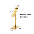 Woman Shoes Display Stand Anti Slip Durable Men Leather Shoe Shelf For Desktop Shop Shoes Display Stand Shoe Riser Adjustable JINBING. 