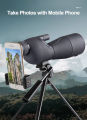 LandView 25-75 x 60 Spotting Scope Zoom Long Range Telescope Nitrogen-filled Waterproof Monocular Professional Powerful Binoculars for Bird Watching Travel. 