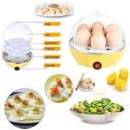 Electric Egg Cooker, Boiler, Poacher & Steamer Multi Color 7 Eggs. 