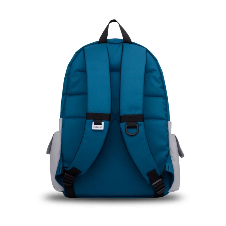 Mheecha%20Capsule%20Pack%20Deep%20Teal/Ice%20Grey%20Backpack%20%7C%20Fashion%20Padded%20Laptop%20Compartment%20Unisex%20Backpack%7C%20Bag%20-%20Image%205