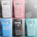 Portable 240 Functions Engineering Scientific Calculator 2-Line Standard Function Calculator School Office Supplies Desk Accessories Math Calculators for Student and Teacher. 