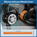 20 Pack Luggage Wheel Covers, Adhesive Silicone Suitcase Wheel Covers, Anti Fall-Off Luggage Wheel Protector for Single. 