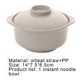 Modeow Soup Container Wear-resistant Reusable Noodle Bowls with Lid. 
