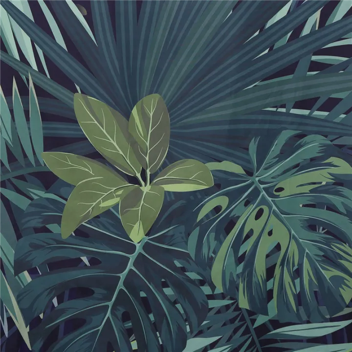 4X%20Green%20Shower%20Curtain%20Leaves%20Printing%20Pattern%20Modern%20Natural%20Plant%20Pattern%20Polyester%20Bathroom%20Waterproof%20Curtains%20-%20Image%204