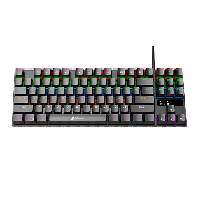 R8 1032 Mechanical Gaming Keyboard | Tenkeyless Keyboard | 87-Keys RGB Lighting | 100% Genuine