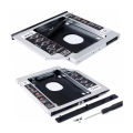 HDD Caddy 9.5mm Original SATA Optical UltraBay 2nd Hard Drive Caddy with SSD or HDD for 9.5mm Universal CD/DVD Slot. 