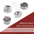 Magnet Spring-Loaded Pogo Pin Connector Single Spring Pin 2 Poles. 