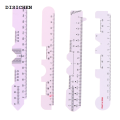 DISICHEN New 1Pc PD Ruler Measure Optical Vernier PD Ruler Pupil Distance Meter Eye Ophthalmic Tool Eye Occluder For Vision Test Eye Care. 