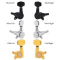 New String Knob Guitar Tuning Pegs Sealed Geared Tuners Machine Heads Vintage Replacement Machine Heads Tuners Guitar. 