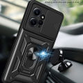 Lenuo For Xiaomi Redmi Note 12 4G Mobile Phone Case Ring Bracket Back Cover Camera Protection. 
